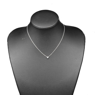 Tiffany & Co. Elsa Peretti Diamonds By The Yard Necklace Sterling silver with Diamond