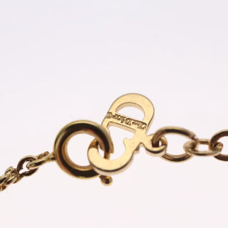 Christian Dior CD Pendant Necklace Metal