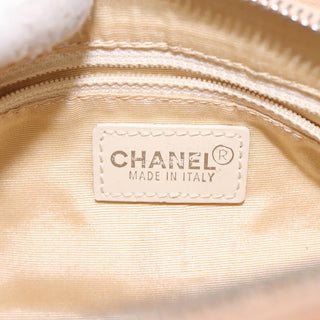 Chanel Chocolate Bar Barrel Bag Quilted Leather