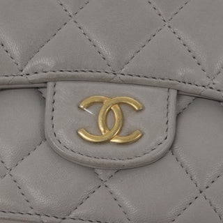 Chanel Vintage CC Flap Crossbody Bag Quilted Lambskin