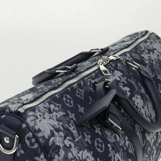Louis Vuitton Keepall Bandouliere Bag Monogram Tapestry Canvas