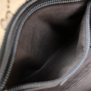 Gucci Web Zip Tote GG Canvas