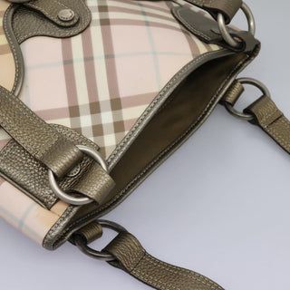 Burberry Nova Check Tote canvas check pattern