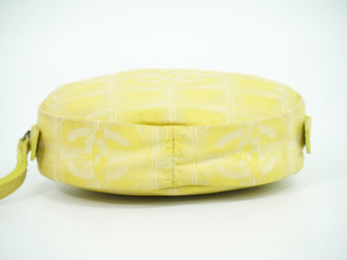 Chanel Travel Line Round Wristlet Nylon