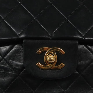 Chanel Vintage Classic Double Flap Bag Quilted Lambskin