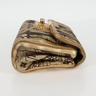 Louis Vuitton Thalie Clutch Brocade Monogram