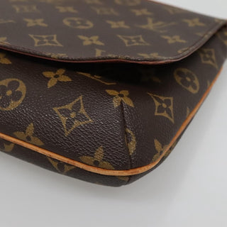 Louis Vuitton Musette Tango Handbag Monogram Canvas