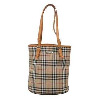 Burberry Nova Check Tote canvas check pattern