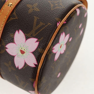 Louis Vuitton Papillon Handbag Limited Edition Cherry Blossom Monogram