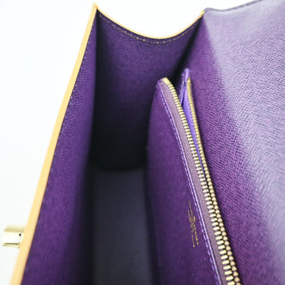 Louis Vuitton Malesherbes Handbag Epi Leather