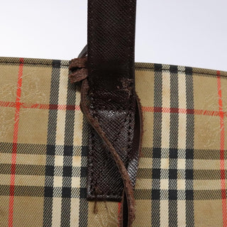 Burberry Nova Check Tote canvas check pattern