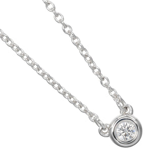 Tiffany & Co. Elsa Peretti Diamonds By The Yard Necklace Sterling silver with Diamond