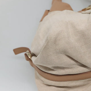 Bvlgari Chandra Hobo Canvas and Leather