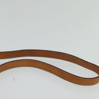 Celine Vintage Macadam Shoulder Bag Canvas and Leather