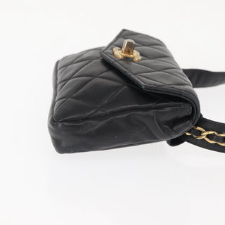 Chanel Vintage CC Flap Waist Bag Quilted Lambskin