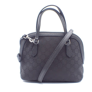 Gucci Dome Handbag Nylon Motif GG