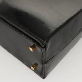 Salvatore Ferragamo Gancini Convertible Top Handle Bag Patent Leather