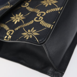 Gucci Sylvie Top Handle Bag Printed Leather