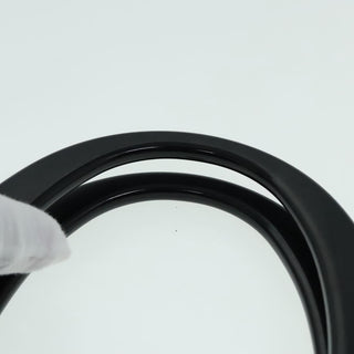 Prada Grommet Lock Flap Chain Shoulder Bag Leather