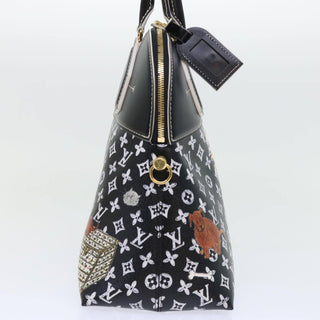 Louis Vuitton Alma Souple Handbag Limited Edition Grace Coddington Catogram Canvas and Calfskin