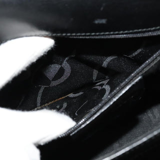 Salvatore Ferragamo Gancini Convertible Top Handle Bag Leather