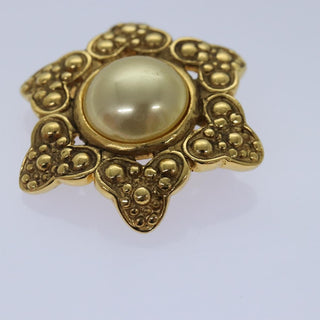 Chanel Baroque CC Brooch Metal