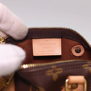 Louis Vuitton Speedy Mini HL Handbag Monogram Canvas