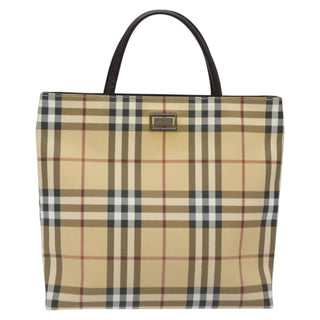 Burberry Nova Check Tote canvas check pattern