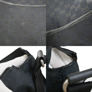 Gucci Zip Messenger Bag GG Denim