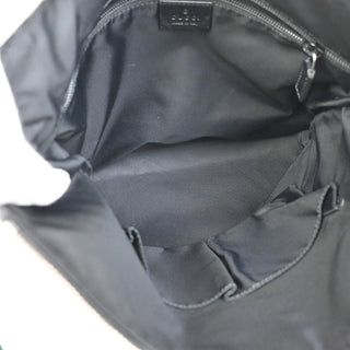 Gucci Web Strap Flat Messenger Bag Techno Canvas