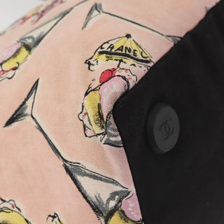 Chanel Ice Cream Sundae Shoulder Bag Printed Canvas