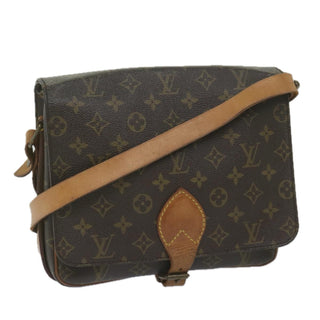 Louis Vuitton Cartouchiere Handbag Monogram Canvas