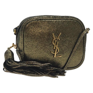 Saint Laurent Classic Monogram Blogger Crossbody Bag Leather