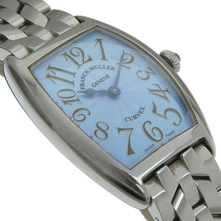 Franck Muller Cintree Curvex Quartz Watch Stainless Steel
