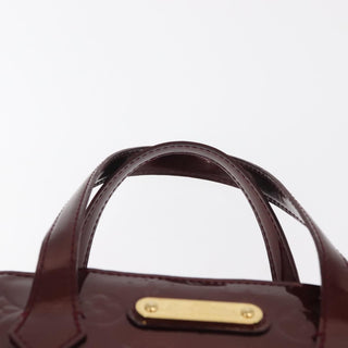 Louis Vuitton Wilshire Handbag Monogram Vernis