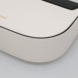 Versace Virtus Flap Messenger Bag Leather