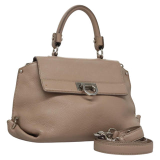 Salvatore Ferragamo Sofia Satchel Leather