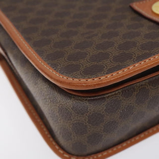 Celine Macadam Shoulder Bag PVC Leather