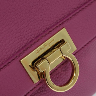 Salvatore Ferragamo Sofia Satchel Leather