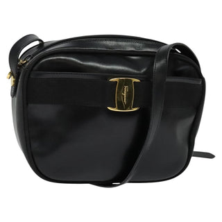Salvatore Ferragamo Vala Shoulder Bag Leather