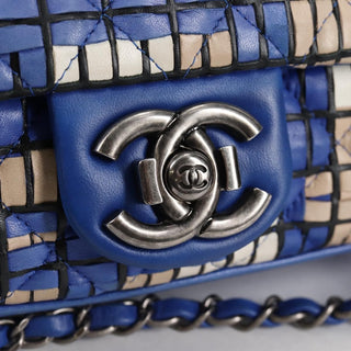 Chanel Mosaic Flap Bag Embellished Lambskin