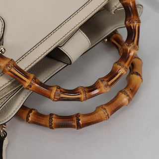 Gucci Diana Bamboo Top Handle Tote Leather