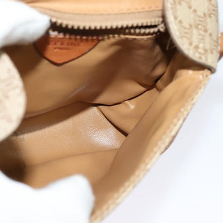 Celine Vintage Macadam Shoulder Bag Canvas