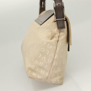 Bvlgari B.Zero1 Logomania Bag Canvas with Leather