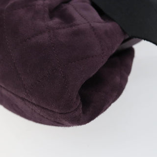 Chanel Bow cluth Suede