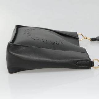 Stella McCartney Logo Crossbody Bag Perforated Faux Leather
