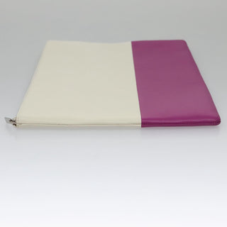 Celine Solo Pouch Bicolor Leather