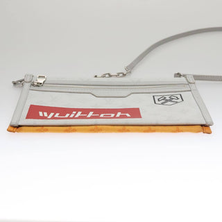 Louis Vuitton Double Flat Messenger Bag Limited Edition Logo Story Monogram Canvas and Denim