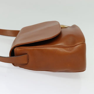 Celine Vintage Circle Logo Crossbody Bag Leather