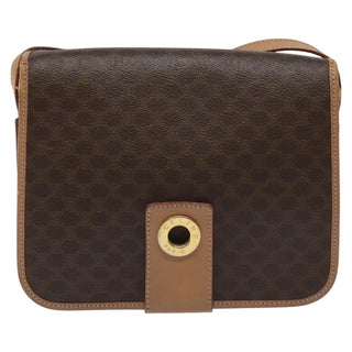 Celine Macadam Shoulder Bag PVC Leather